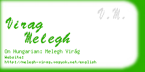 virag melegh business card